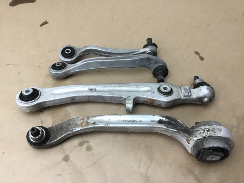 Bentley Continental GT 2013 Front Left Driver Control Arm Set 4 PCS 11-18 ;:O