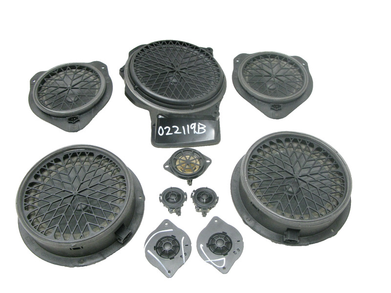 08-16 AUDI 8T A5 S5 RS5 COUPE FRONT REAR LEFT RIGHT DOOR TWEETER SPEAKER SET 022