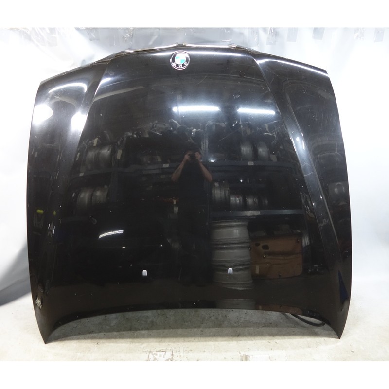 97-03 BMW E39 5-Series Front Hood Bonnet Panel Cosmos Black OEM