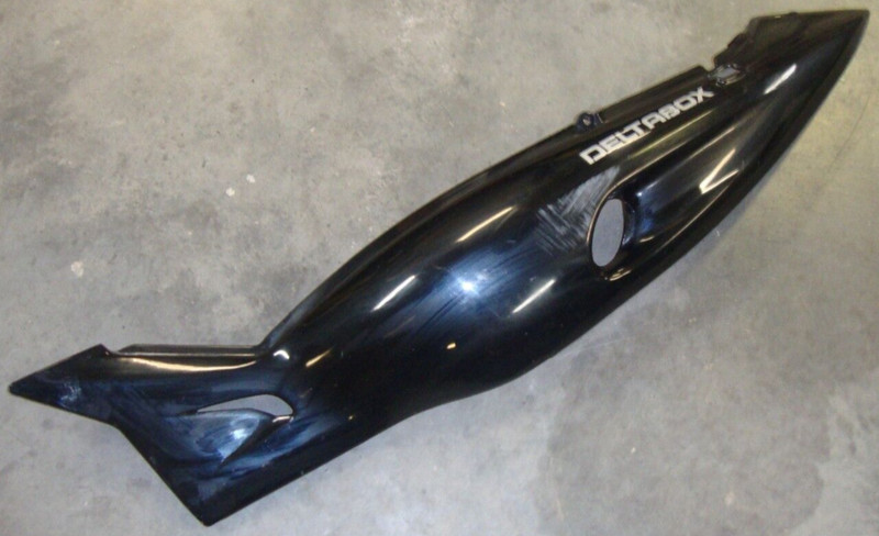 02 Yamaha YZF 600 YZF600R 600R Left Rear Tail Cowling Fairing Cowl Panel Fender