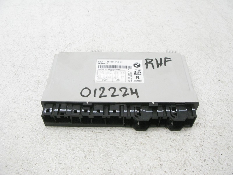 11-16 BMW F10 528i 535i 550i M5 SEAT COMPUTER CONTROL MODULE FRONT OEM 012224R