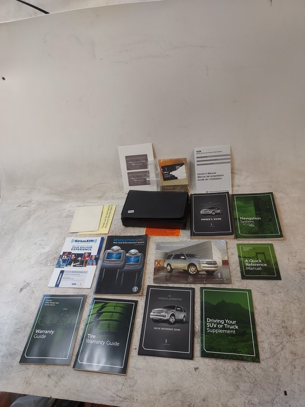 Lincoln Navigator Owner's Manual 2012 Navigation Book Set 12 Free Shipping OEM