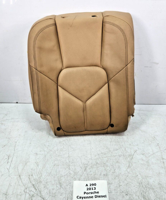 ✅ 11-18 OEM Porsche Cayenne 958 Rear Right Passenger Upper Seat Beige NOTE*