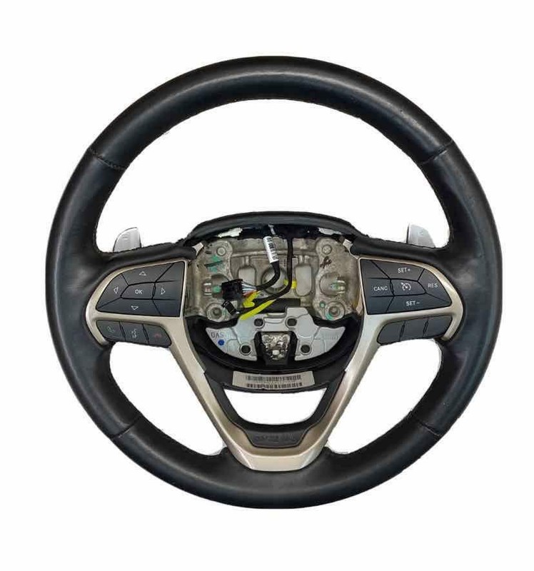 2014 2020 JEEP GRAND CHEROKEE STEERING WHEEL ASSY W/LEATHER OEM P1WE221X9AI
