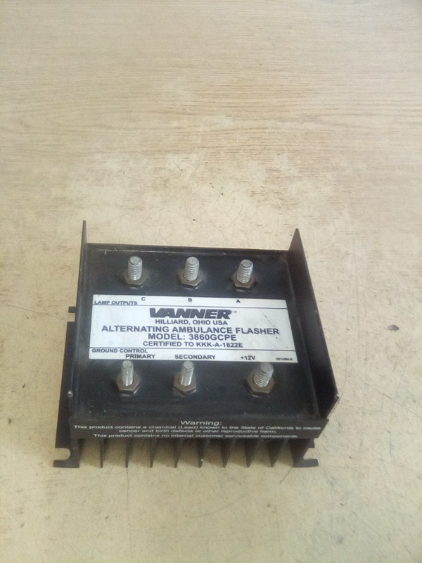 Vanner 3860GCPE Electronic Flasher