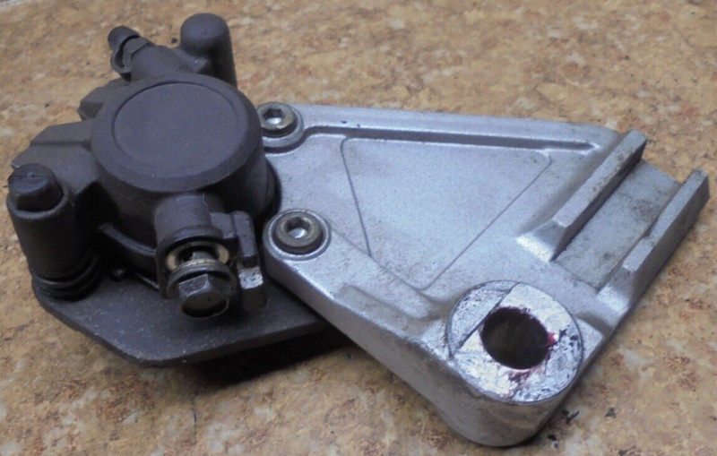 2006 Kawasaki Ninja EX500 EX 500 Rear Disk Brake Caliper Bracket Mount Back 06