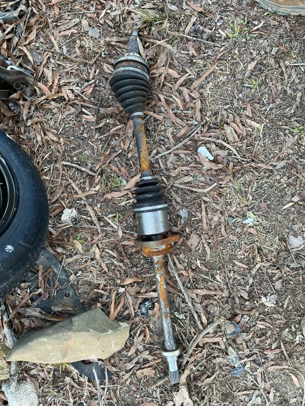 94-99 TOYOTA CELICA OEM RH CV AXLE & JACK INTERMEDIATE SHAFT - M/T PASS SIDE