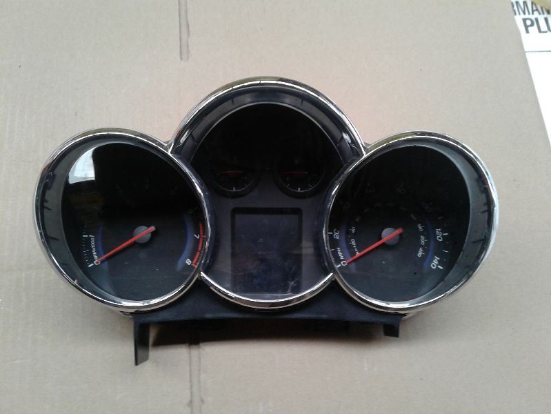 12 Chevy CRUZE Speedometer MPH US Market Without Black Cluster
