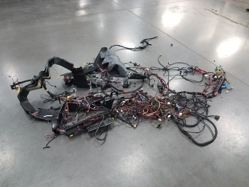2009 Mercedes AMG C 63 Chassis Wiring Harness #72909 X5
