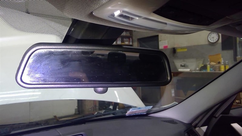 Rear View Mirror With Alarm System Fits 13-18 BMW 320i 1800040