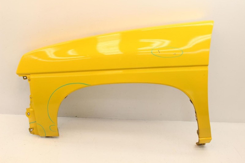 86-97 Nissan Pickup D21 Yellow Driver Left Front Fender Assembly