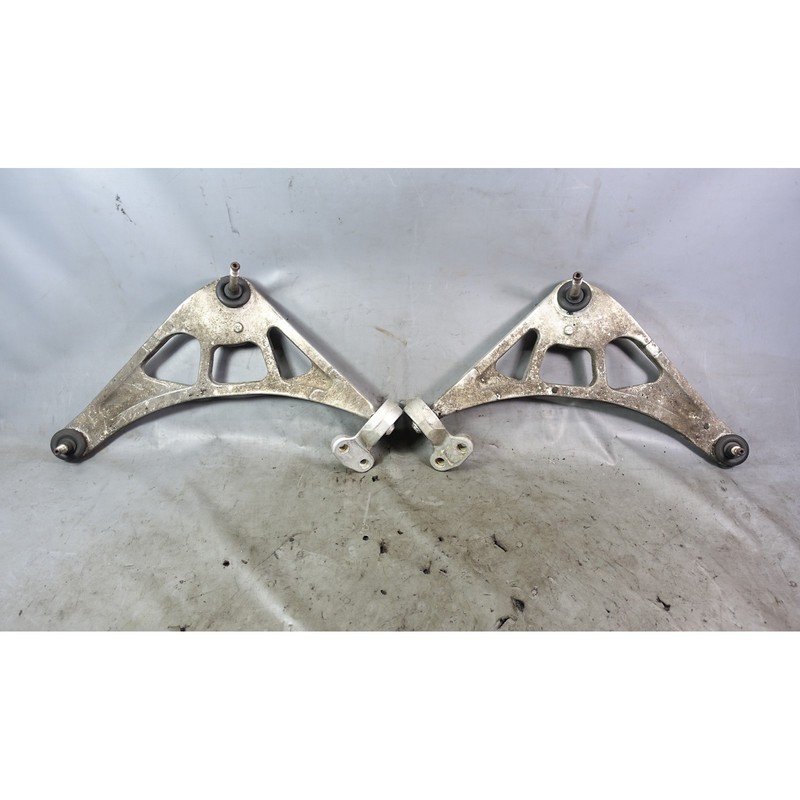 2001-2006 BMW E46 M3 Factory Front Wishbone Control Arm Pair w Bushings OEM