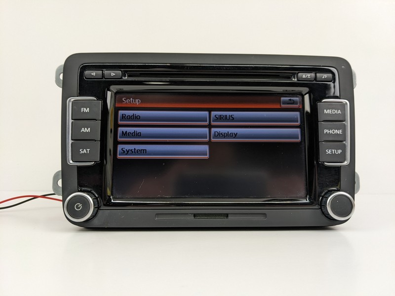 VW VOLKSWAGEN JETTA Touch Screen AM FM Radio 6 Disc Changer MP3 CD Player OEM