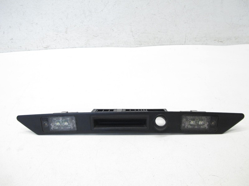 10-17 AUDI 8T A5 S5 RS5 CONVERTIBLE REAR TRUNK LICENCE PLATE LIGHTS HANDLE 03122