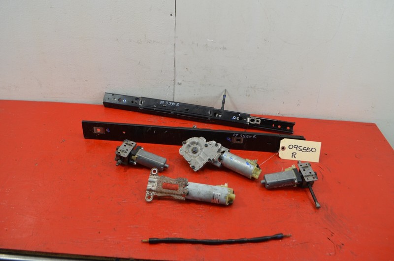 07-13 MERCEDES W221 S550 FRONT RIGHT SIDE SEAT ADJUSTMENT MOTOR SET 6 ITEMS OEM