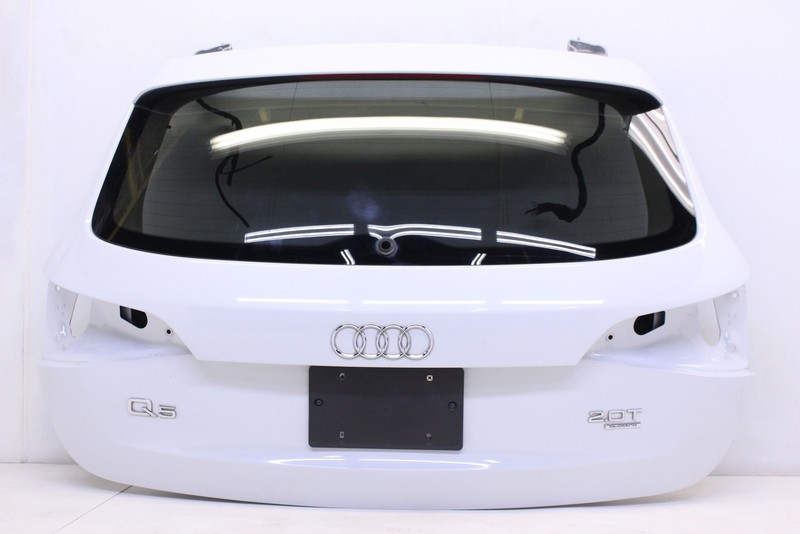 2009 - 2012 AUDI Q5 TRUNK LID LIFTGATE TAILGATE HATCH SPOILER *WHITE LS9R*