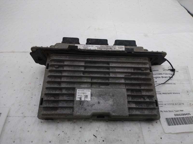 2014 Ford F150 Pickup Engine Control Module ECM 5.0L OEM Used 128K Miles