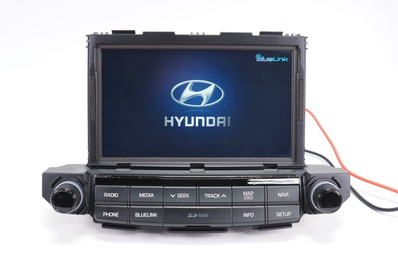 HYUNDAI TUCSON Navigation Screen Radio Receiver Display ✅TESTED✅ OEM 2016 - 2018