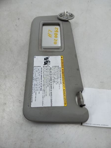 13-18 TOYOTA RAV4 XLE HYBRID DRIVER SIDE SUN SHADE VISOR