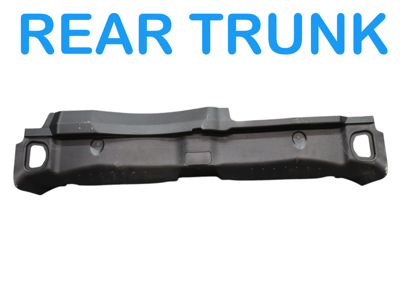 14-20 Maserati Ghibli Rear Trunk Latch Lock Sill Scuff Plate Trim Cover Oem
