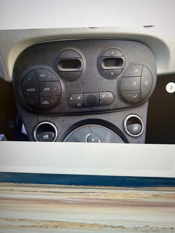 Heater A/c Control FIAT 500 13 14 15 16 17