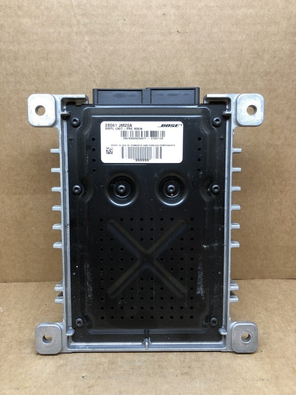 2008-2015 Nissan Rogue Radio Audio Amplifier Amp OEM 28061 JM20A 28061JM20A