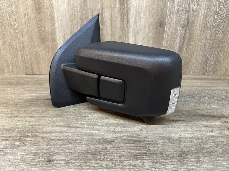 2021-23 F-150 LH MIRROR W/ CAMERA BLIND SPOT SIGNAL OEM RL34-17683-FD5YGY