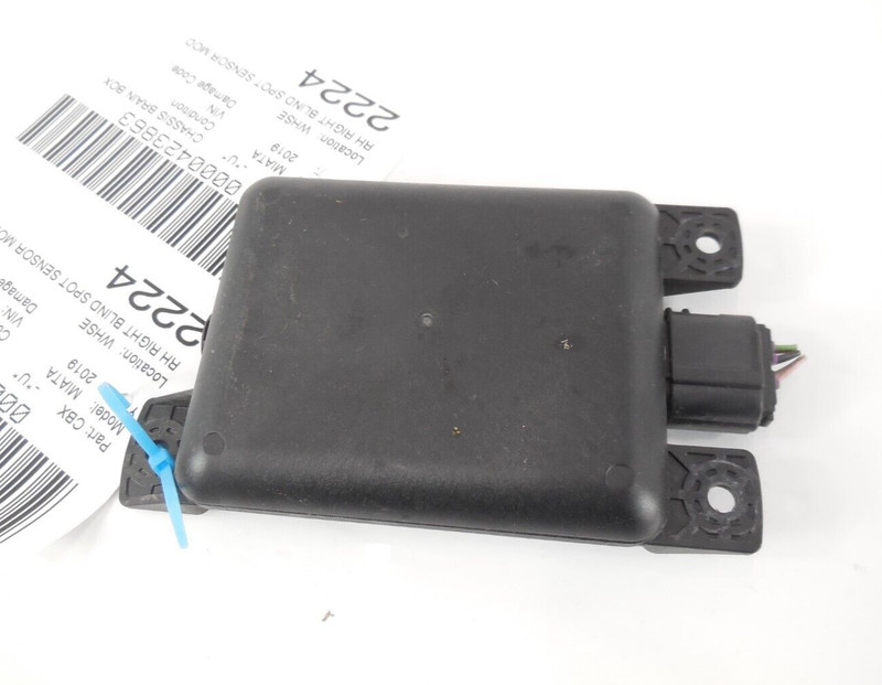 2019 19 Mazda MX-5 Miata Rear Right RH Blind Spot Radar Control Module OEM