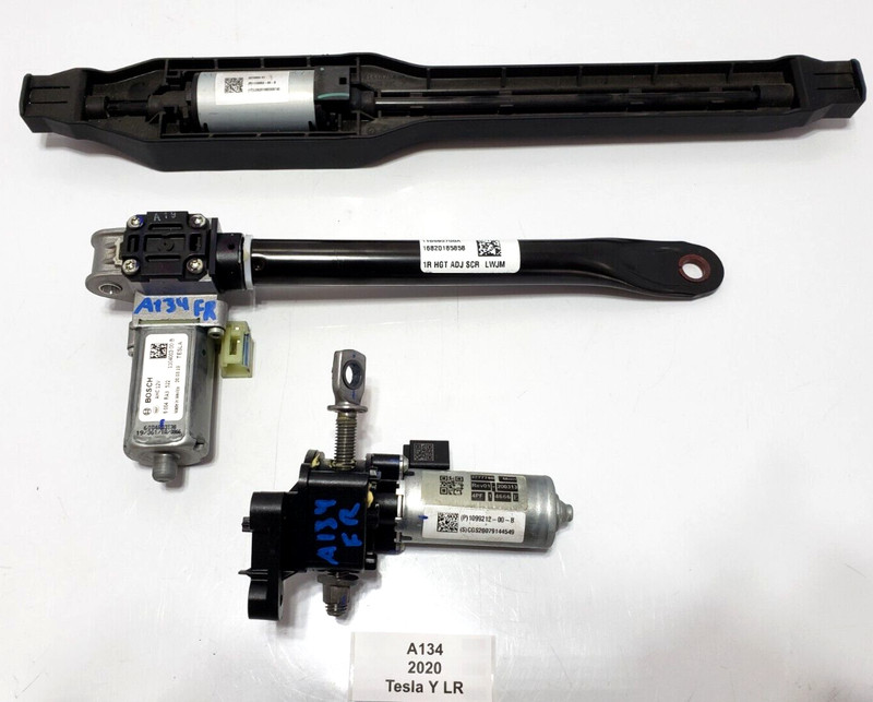 ✅ 20-23 OEM Tesla Model Y Front Right Passenger Seat Height Adjuster Motor SET
