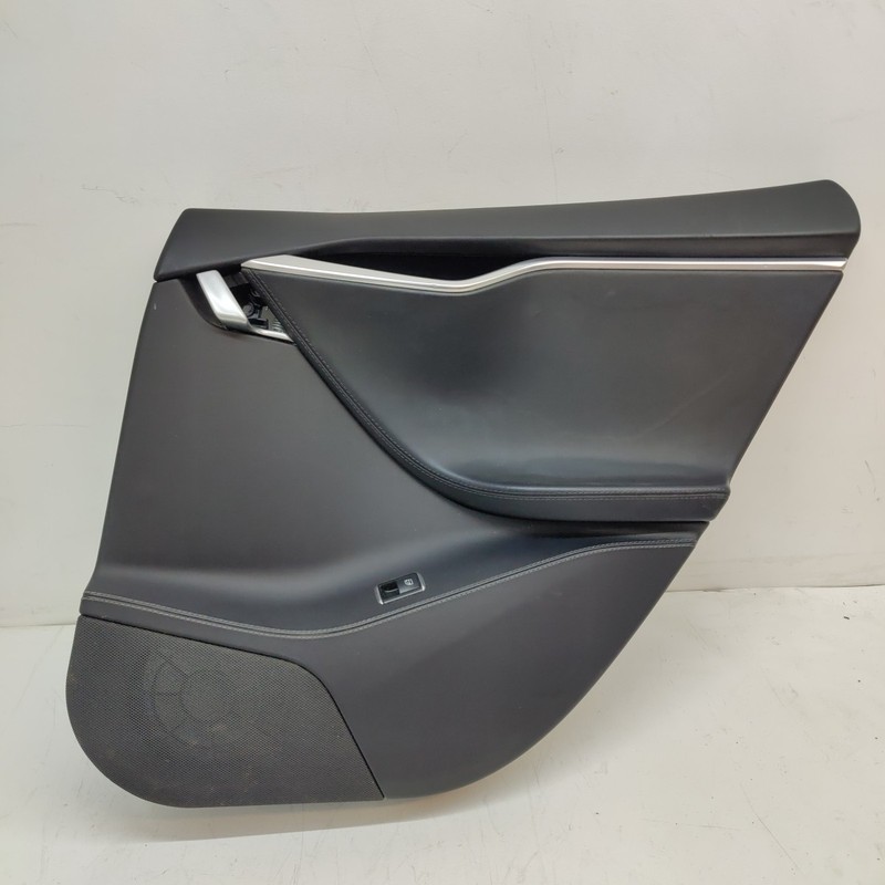 12-20 Tesla Model S Rear Right Passenger Interior Door Trim Panel N-29016 C2