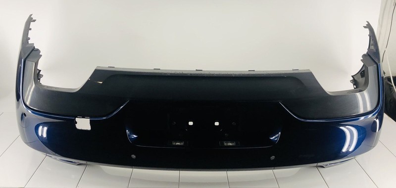 12-19 BMW 650I F13 XDRIVE COUPE REAR BUMPER COVER PANEL TIEFSEEBLAU METALLIC OEM