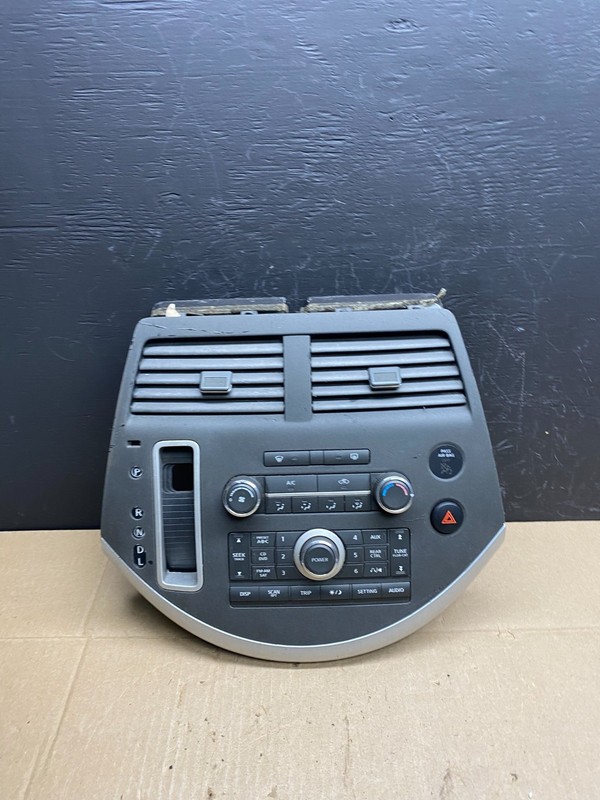 2007 to 2009 Nissan Quest Radio Shifter Climate Control Panel Bezel Oe ab9464 DG