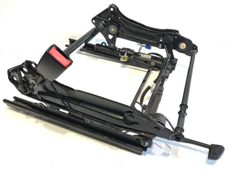 2005-2007 MERCEDES C230 LEFT DRIVER SIDE FRONT SEAT TRACK RAIL FRAME W/MOTORS