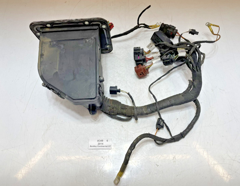 ✅13-18 OEM Bentley Continental GT 4.0L Engine Fusebox Relay Box Wiring Harness