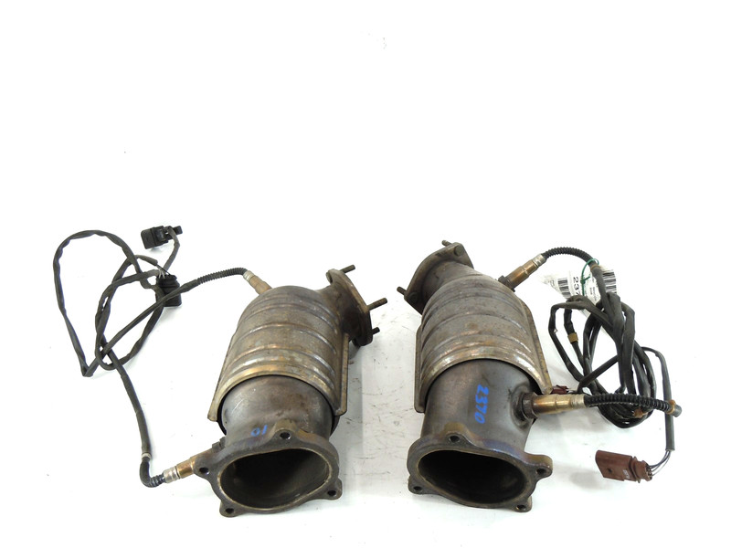 2006 06 Bentley Continental Exhaust Downpipe Left Right OEM