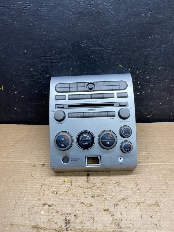 2004 to 2007 Nissan Armada Bose Radio CD Player A/C Climate Control OEM X1237 PS