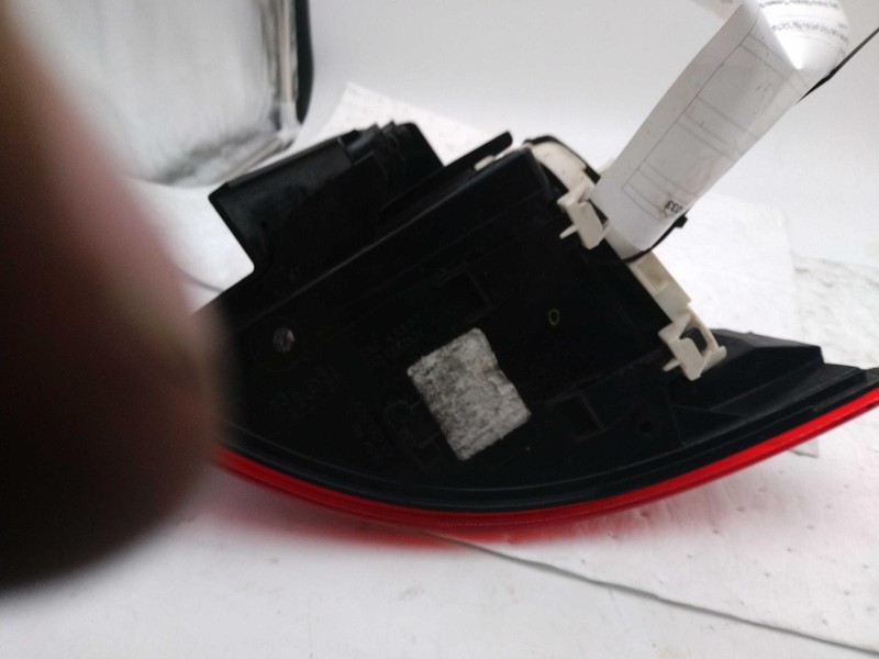 2015-2017 Volkswagen Golf Left Tail Light Assembly Black OEM 441474