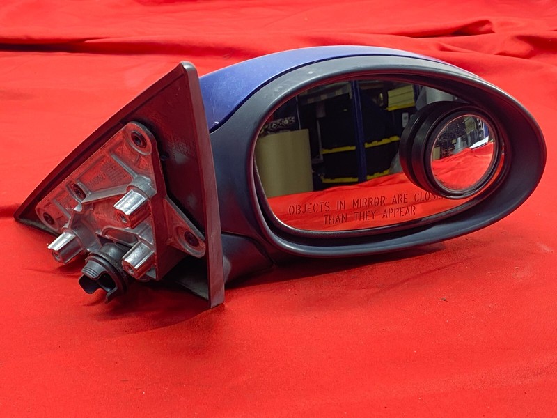 07-10 BMW E92 E93 3 Series Front Right Passenger Exterior Door Mirror Blue OEM✅