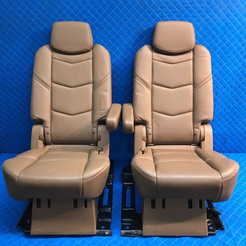 2015-2020 Escalade ESV 2nd Row Seats, Heated Power Folding OEM Beige