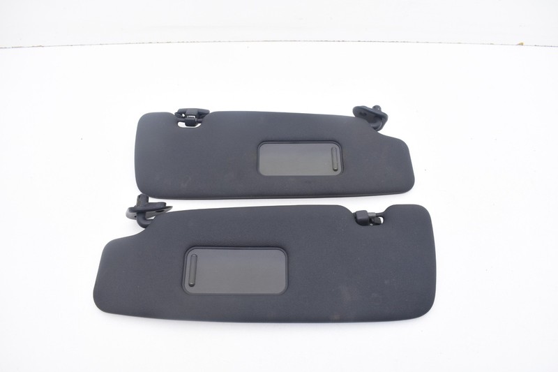 2006 MINI COOPER S R52 CONVERTIBLE LEFT & RIGHT SUN VISORS SET BLACK OEM KW87