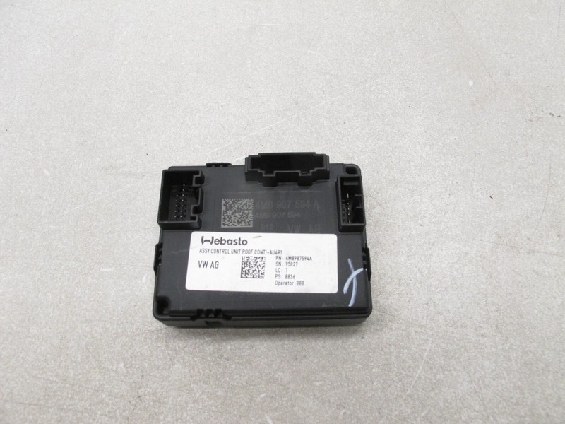 17-24 AUDI B9 A4 S4 22-24 VW GTI SUNROOF WINDOW GLASS CONTROL MODULE OEM 021025