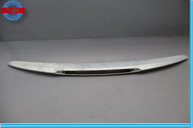 07-15 Jaguar X150 XK XKR Front Trunk Lid Molding Trim Spoiler Wing Silver Oem