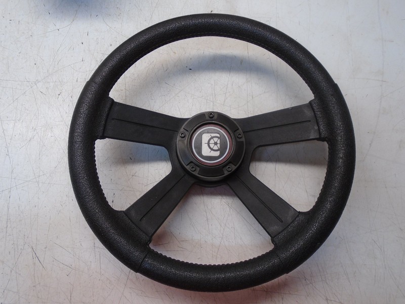 ZZ1 Marine 4 Spoke Boat Steering Wheel 13"