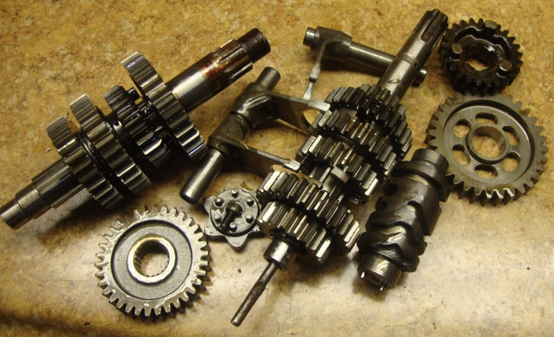 2006 Suzuki SV650 SV 650 SV650S Engine Transmission Gears Shift Fork Drum 06
