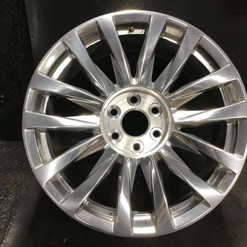 2021-2024 Cadillac Escalade 4873 A Wheel 22 x 9 14 Spoke Rim Polished 23376238