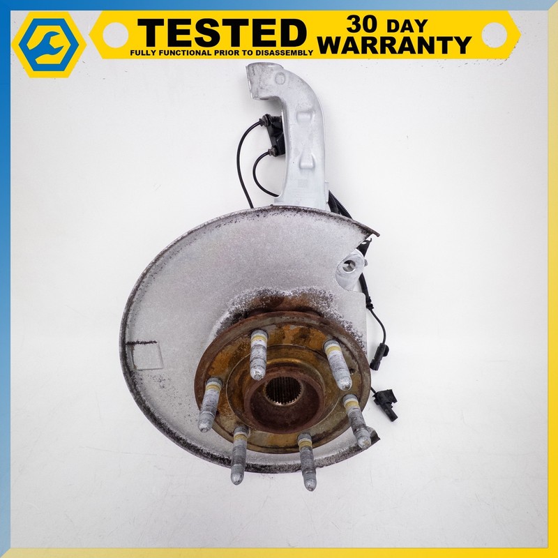 21-23 GMC FRONT LEFT SPINDLE KNUCKLE WHEEL HAB OEM