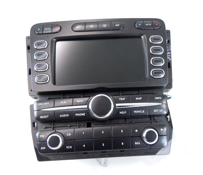 2006 06 Bentley Continental Flying Spur Navigation Radio Command Head Unit OEM
