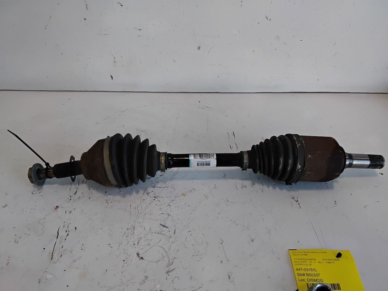 Driver Axle Shaft Front Axle 3.5L With Turbo AWD Fits 13-19 EXPLORER 3562935