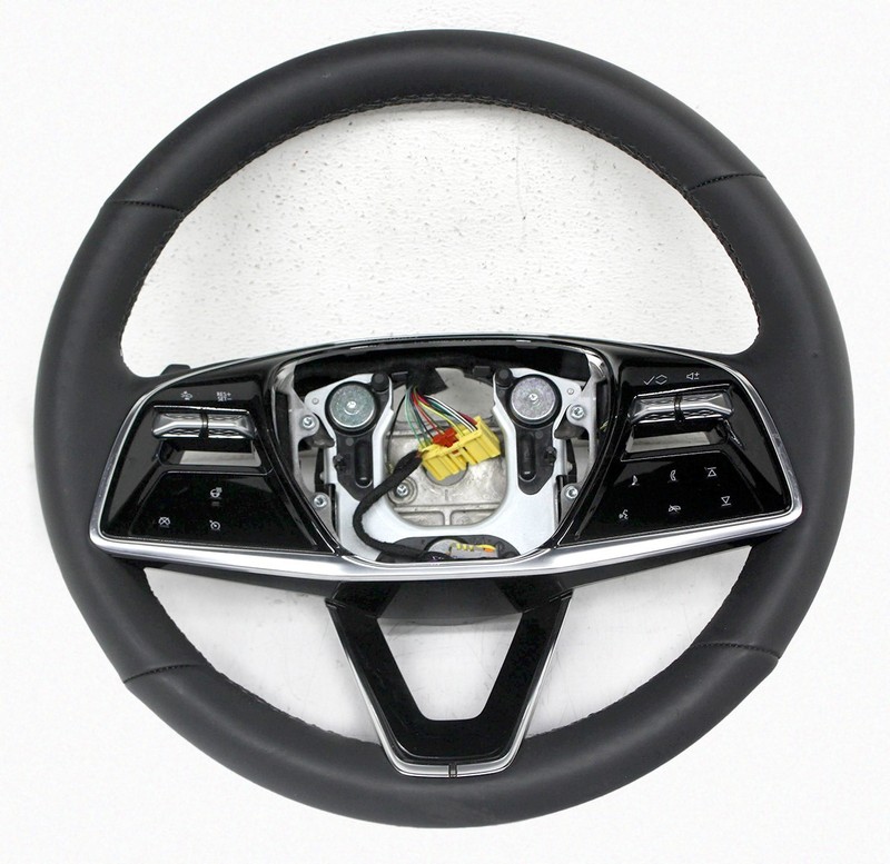 OEM Steering Wheel For Cadillac Lyriq Black Leather 85643234