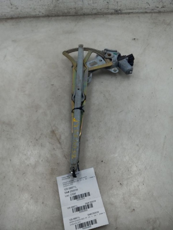 04 05 06 LEXUS RX330 DRIVER LEFT FRONT WINDOW REGULATOR